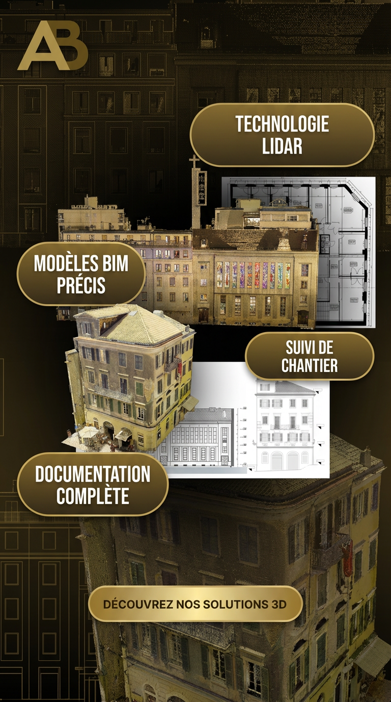 Scan to BIM - Reverse engineering Relevé du batiment